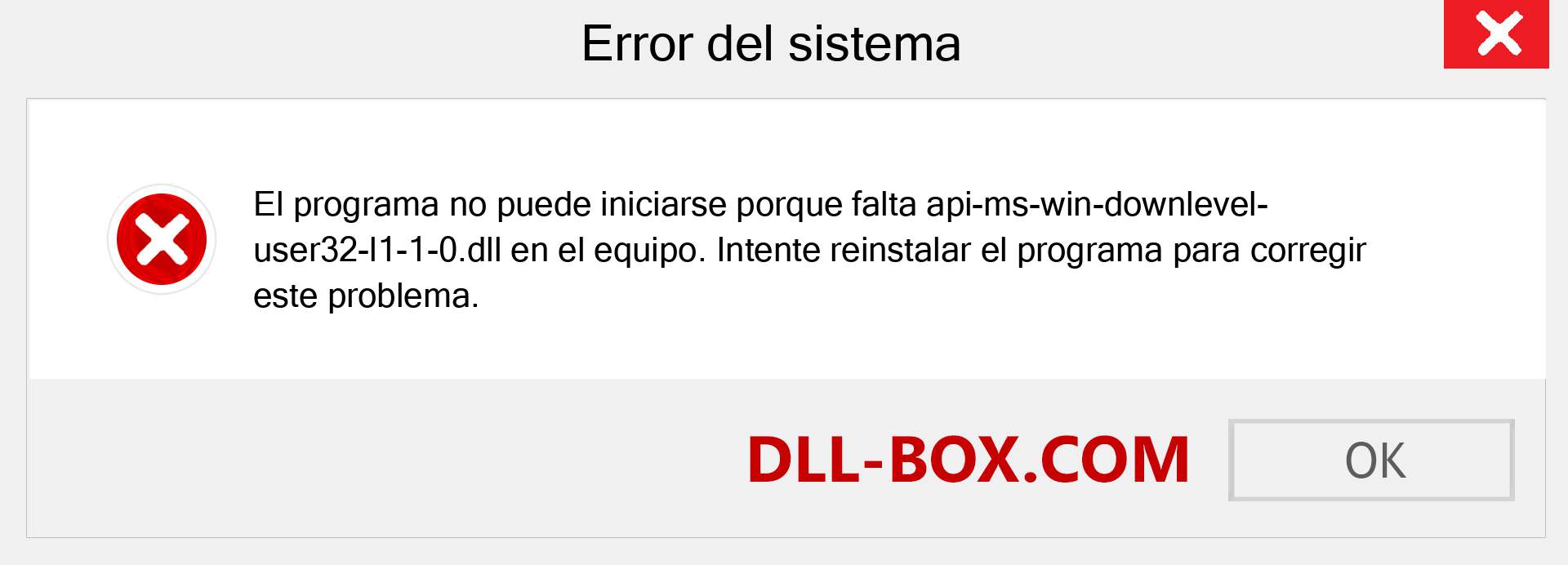 ¿Falta el archivo api-ms-win-downlevel-user32-l1-1-0.dll ?. Descargar para Windows 7, 8, 10 - Corregir api-ms-win-downlevel-user32-l1-1-0 dll Missing Error en Windows, fotos, imágenes